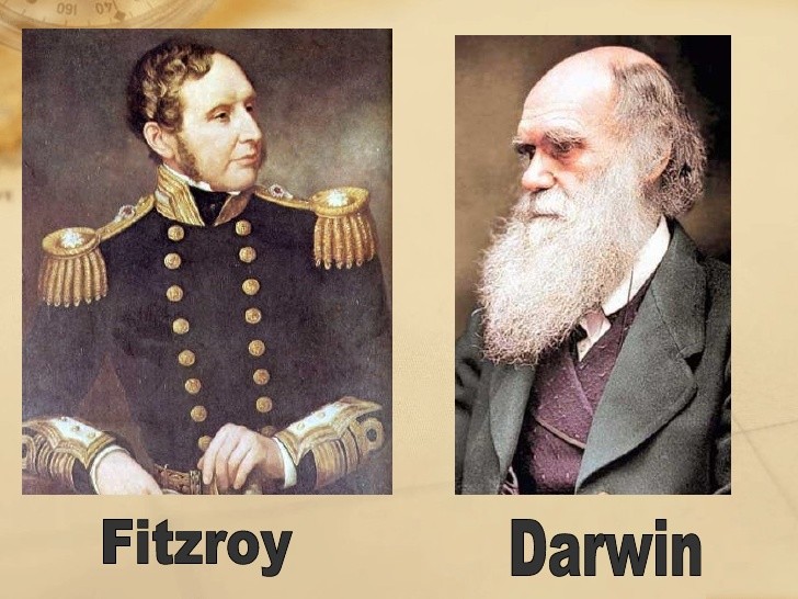 Fitz Roy et Darwin